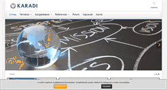 Desktop Screenshot of karadi.hu
